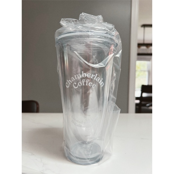 BNIB Chamberlain Coffee Transparent Tumbler - Picture 3 of 3